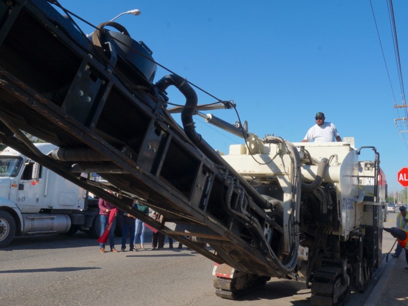 Arranca nueva rehabilitación en Av. Tamaulipas