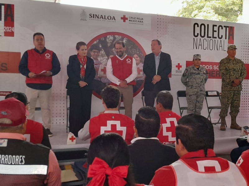 Arranca oficialmente la colecta anual de Cruz Roja en Ahome