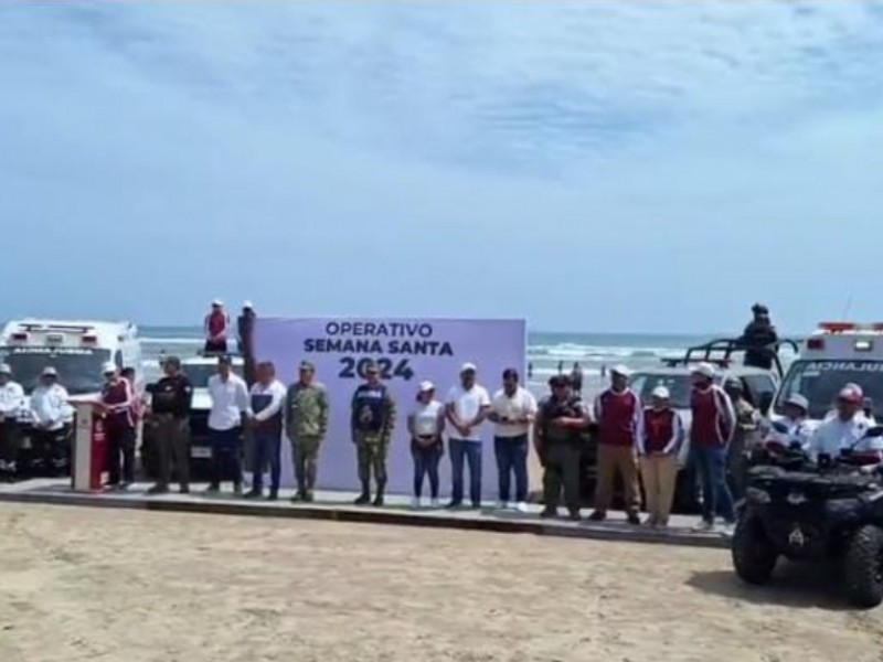 Arranca Operativo  Semana Santa en Tuxpan