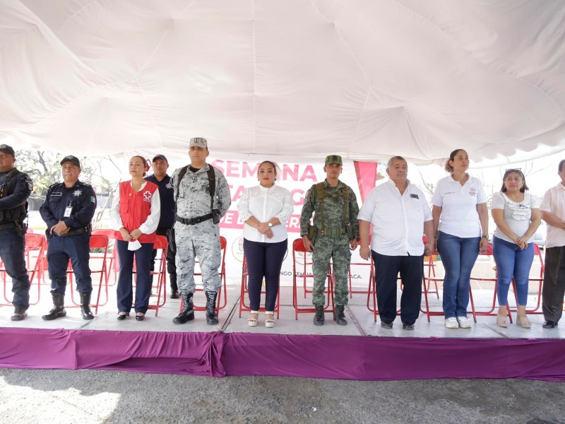 Arranca operativo semana santa segura en Tehuantepec