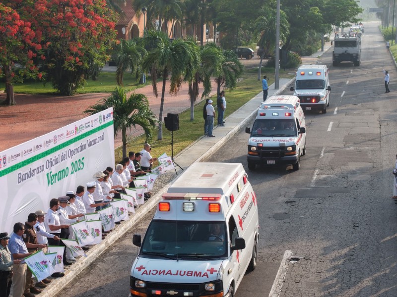 Arranca Operativo Vacacional Verano 2025 en Huatulco con 19 corporaciones