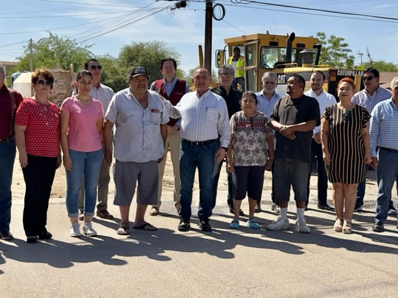 Arranca pavimentación de Av. Carranza