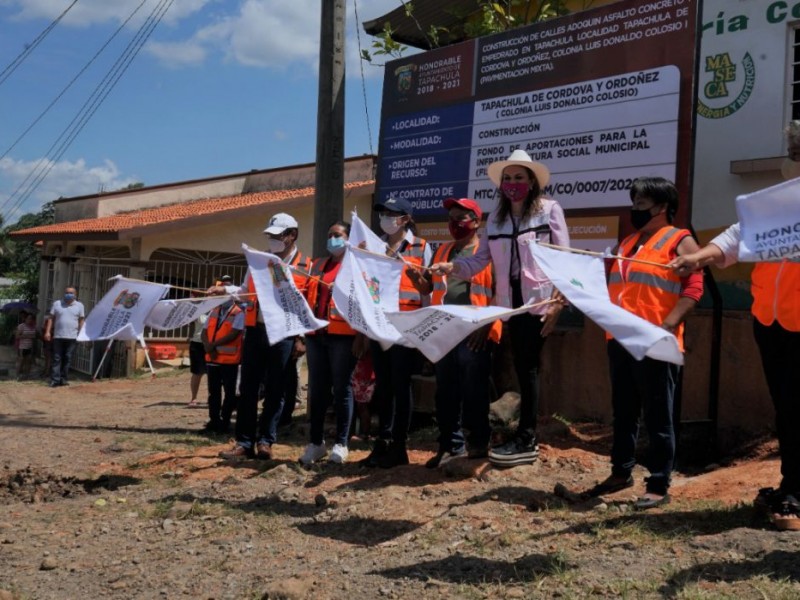 Arranca programa de obra pública en Tapachula