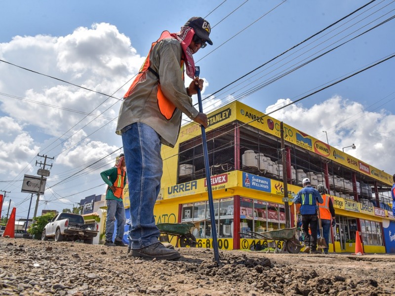 Arranca programa intensivo de bacheo