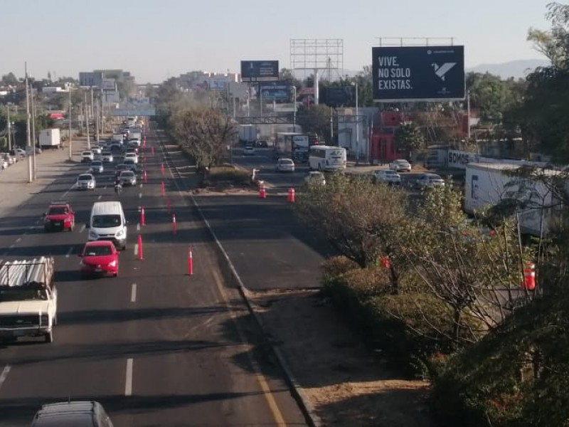 Arranca repavimentación de carretera a Chapala con caos vial