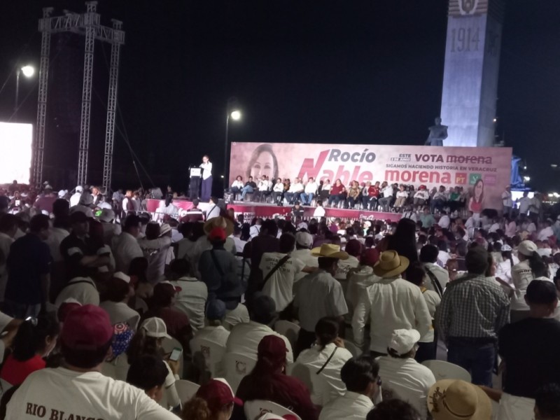 Arranca Rocío Nahle campaña por la gubernatura de Veracruz