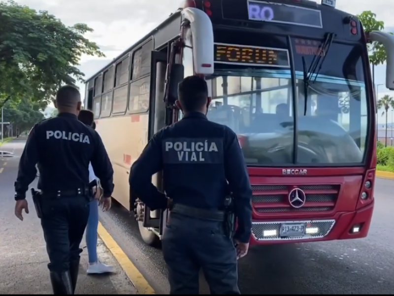 Arranca SEMOVI y policía vial operativo en transporte público