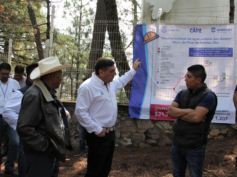 Arranca sistema múltiple de Agua potable