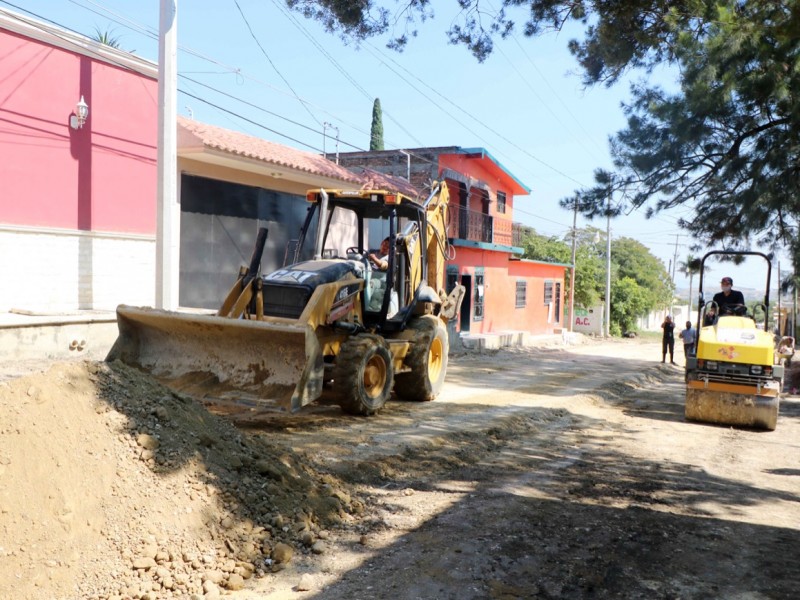 Arranca SOP trabajos de pavimentación en Berriozabal