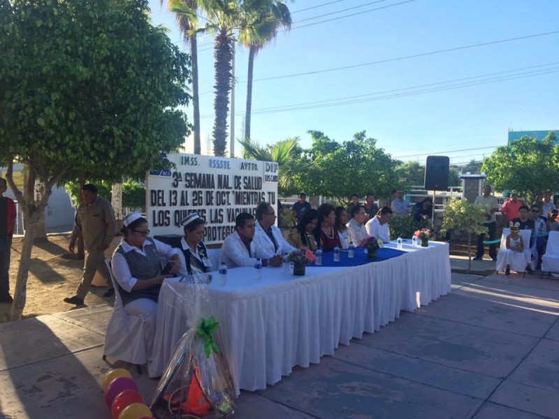 Arranca tercera semana nacional de salud