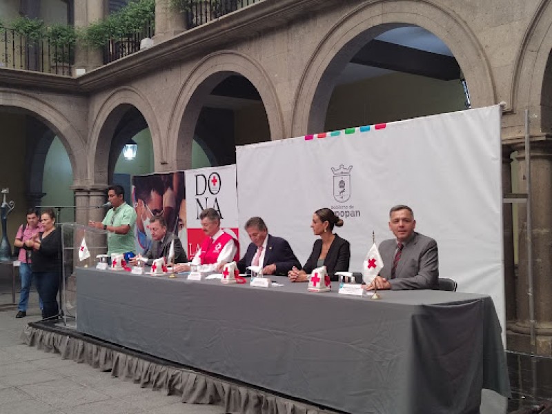 Arranca Zapopan colecta anual de Cruz Roja