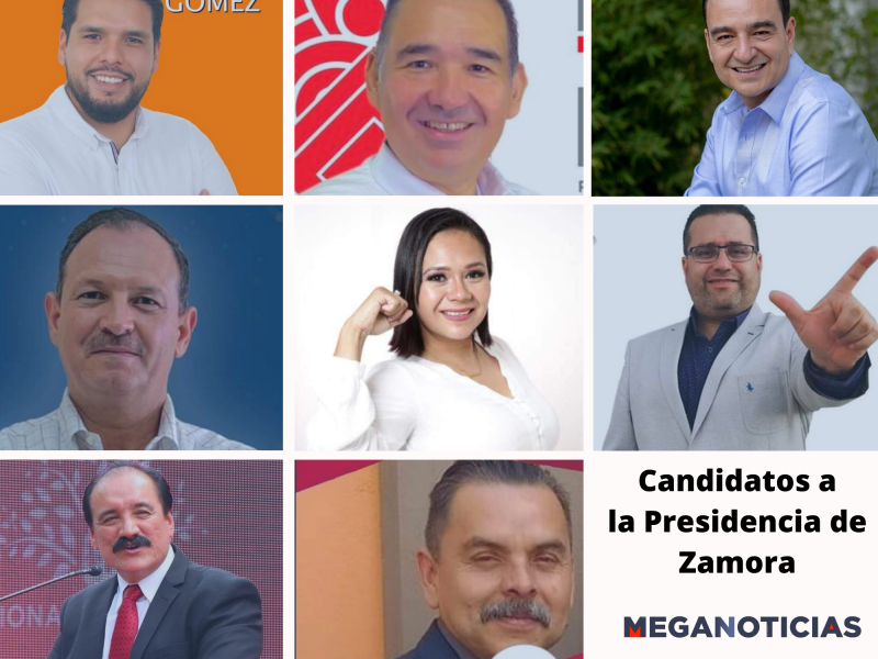 Arrancan campaña candidatos a la presidencia de Zamora