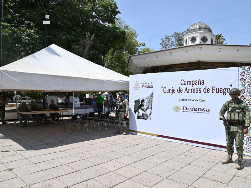 Arrancan campaña de “Canje de Armas de Fuego 2025”