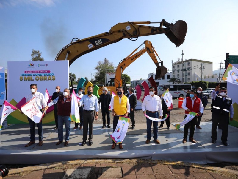 Arrancan construcción del distribuidor vial de mil cumbres