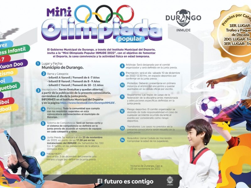 ARRANCAN LAS MINI OLIMPIADAS