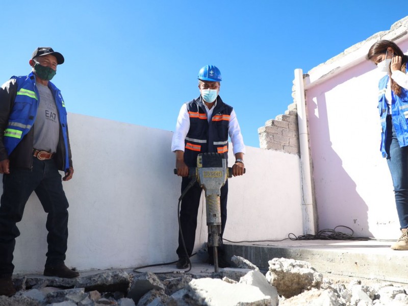 Arrancan obras en la zona alta de Colón