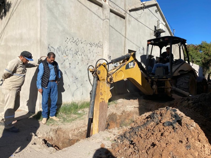 Arrancan trabajos para la reparación de la red de alcantarillado