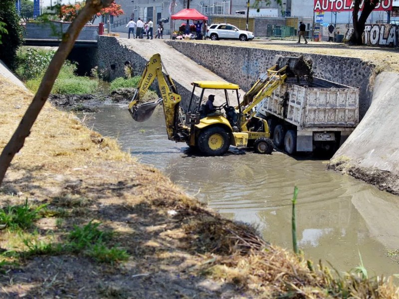 Arrancan trabajos preventivos ante temporada de lluvias en Corregidora