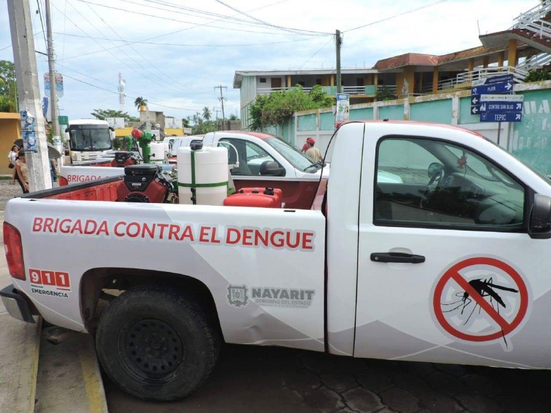 Arrancó programa de nebulización en Nayarit