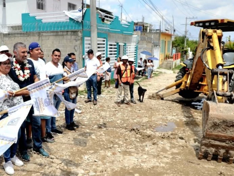 Arranque de obras viales en El Jobo y Alianza Campesina