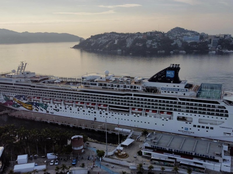 Arriba a Acapulco el quinto crucero del 2022