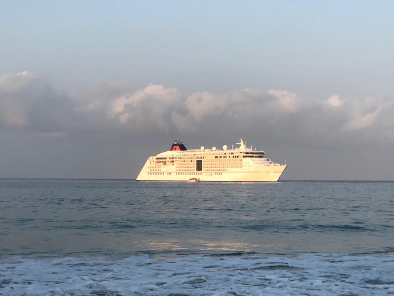 Arriba a Zihuatanejo crucero MS Europa 2