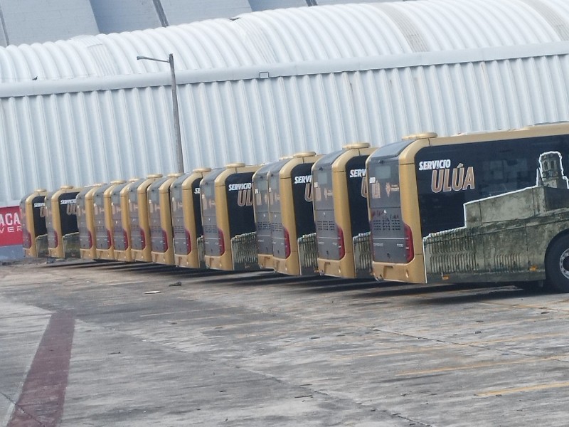 Arriban 100 autobuses “Ulúa Veracruz” al Auditorio Benito Juárez