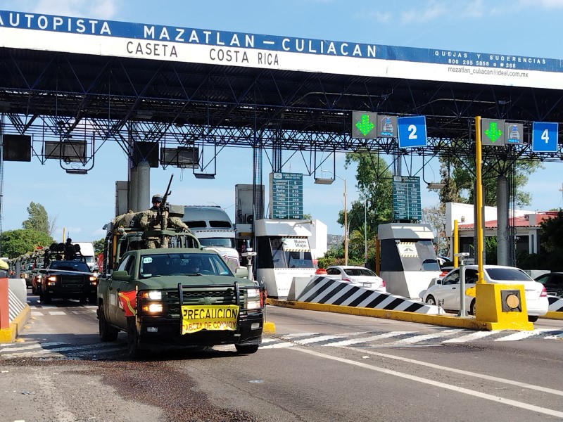 Arriban 600 militares a Sinaloa; se espera lleguen 900 elementos más