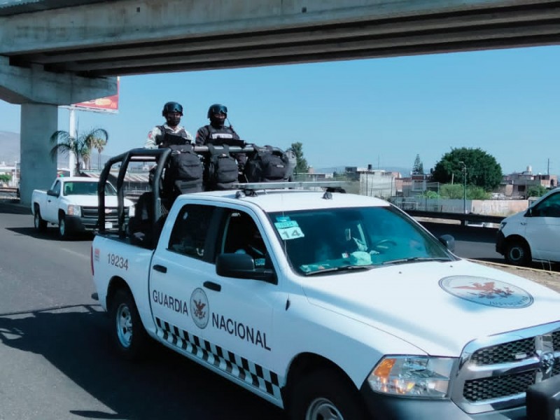 Arriban 500 elementos de la Guardia Nacional a Morelia