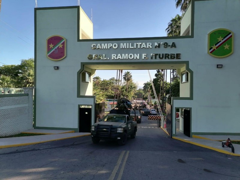 Arriban 800 efectivos del Ejército Mexicano para reforzar la seguridad