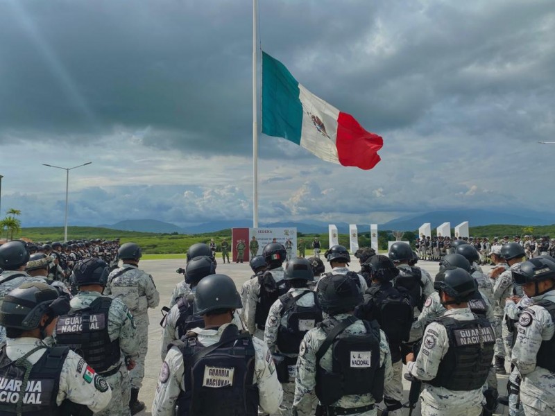 Arriban a Colima elementos de la Guardia Nacional