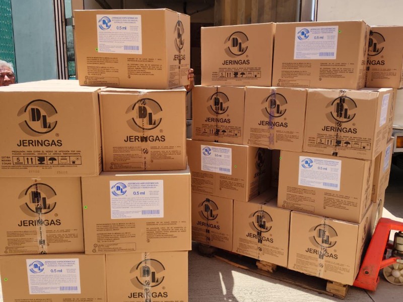 Arriban a Oaxaca más de 34 mil dosis para Campaña de Vacunación