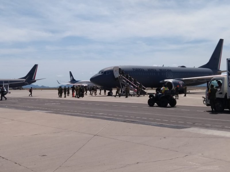 📷Arriban cientos de elementos del Ejército a Ahome