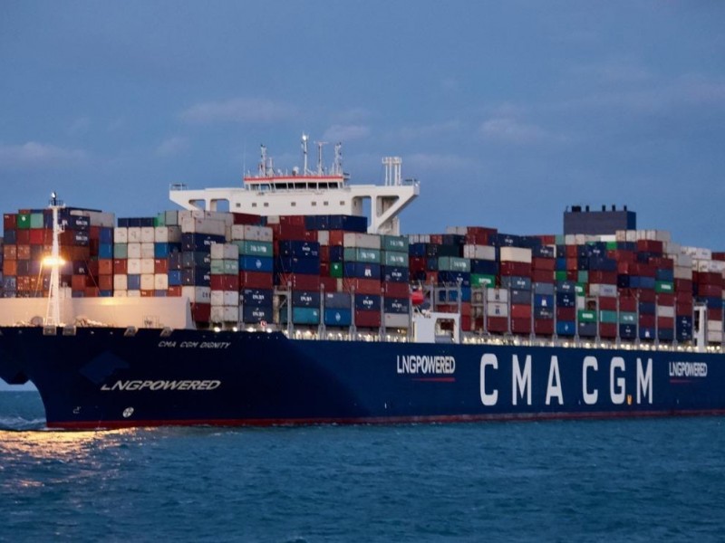 Arribará a Manzanillo buque CMA CGM Dignity; mide 365.99 metros