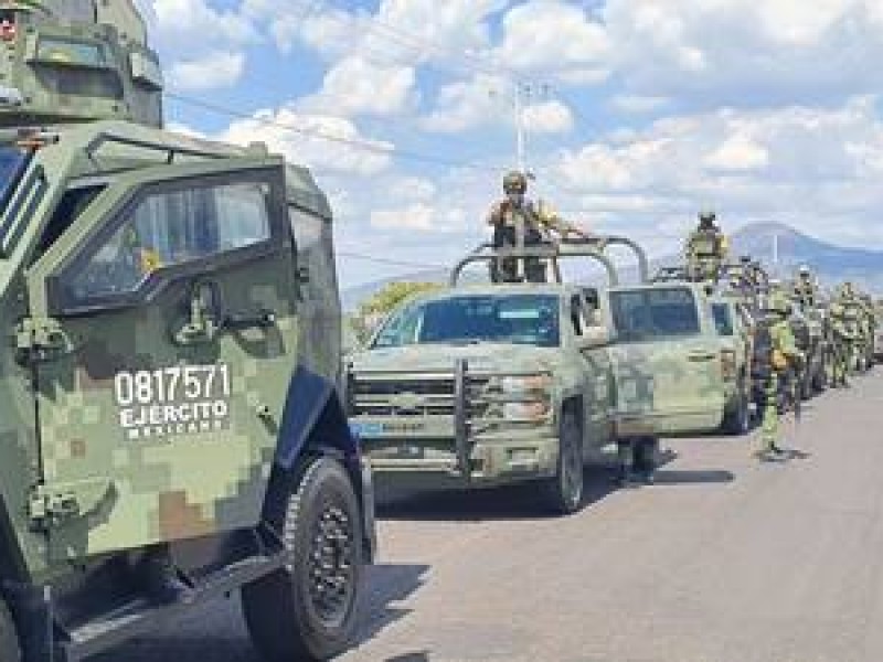 Arribarán elementos del Ejército a tres municipios de Michoacán