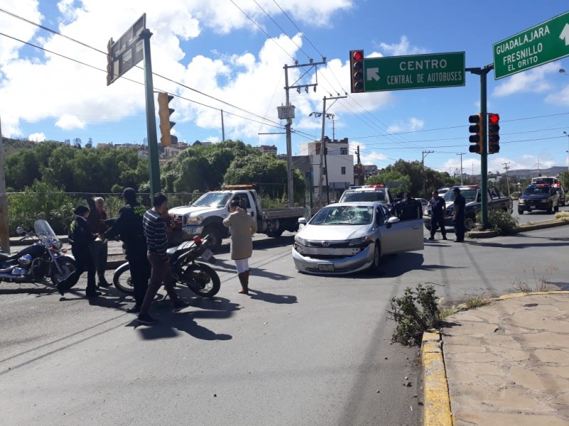 Arrollan policía municipal capitalino