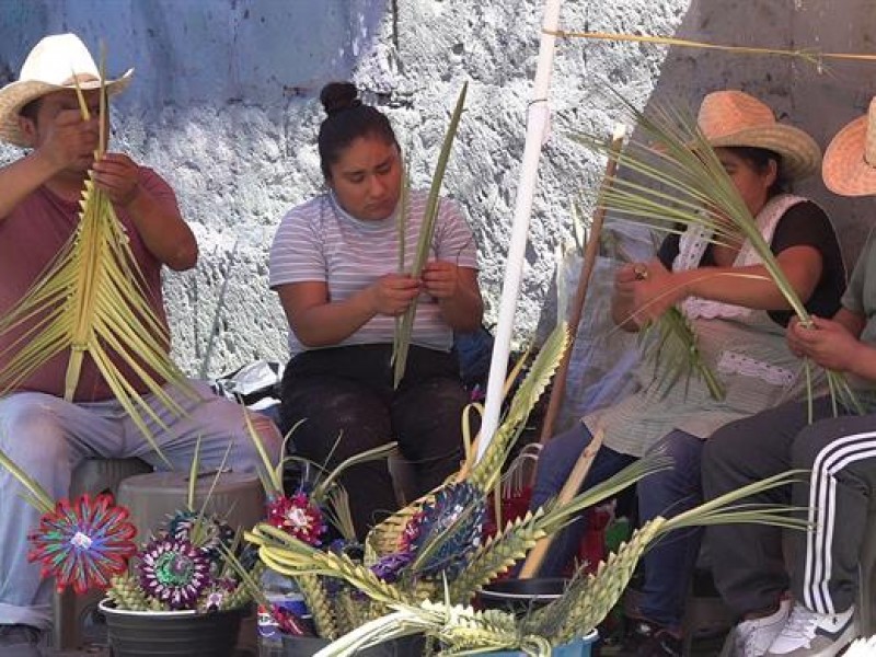 Artesanos de palma viven 'viacrucis' por sequía en Oaxaca