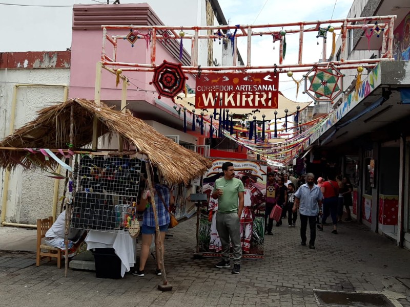 Artesanos del mercado Juan Escutia reportan pérdidas del 70%
