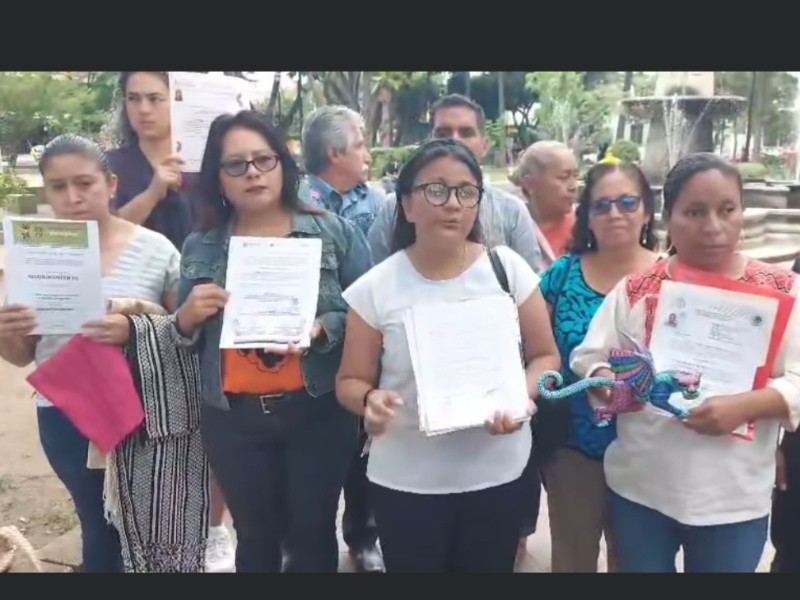 Artesanos piden respeto y diálogo al municipio de Oaxaca de Juárez