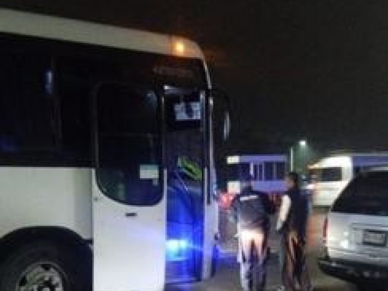 Asaltan a pasajeros de autobús en Ixtaczoquitlán