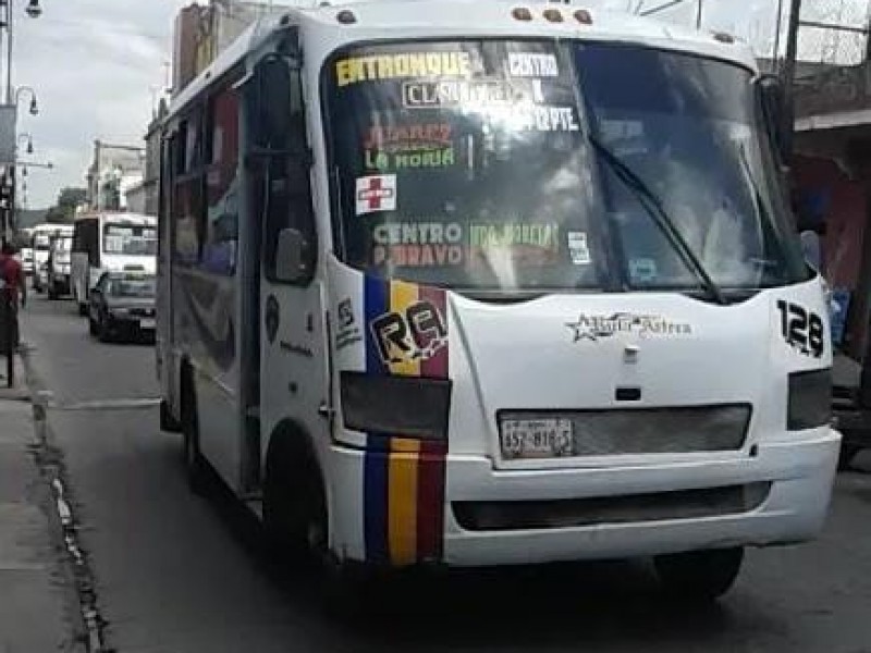 Asaltan con violencia a pasajeros de la ruta Azteca