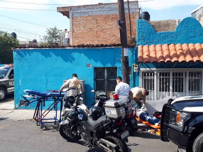 Asaltante resulta herido de bala en Tlaquepaque