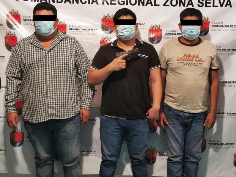 Asaltantes carreteros son detenidos en Chiapas