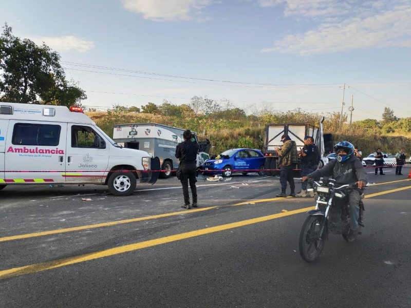 Asalto a blindado deja tres custodios muertos en El Arenal