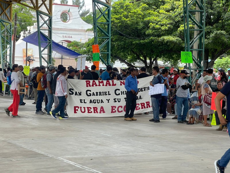 Asamblea de Chilac reafirma rechazo de Viveros