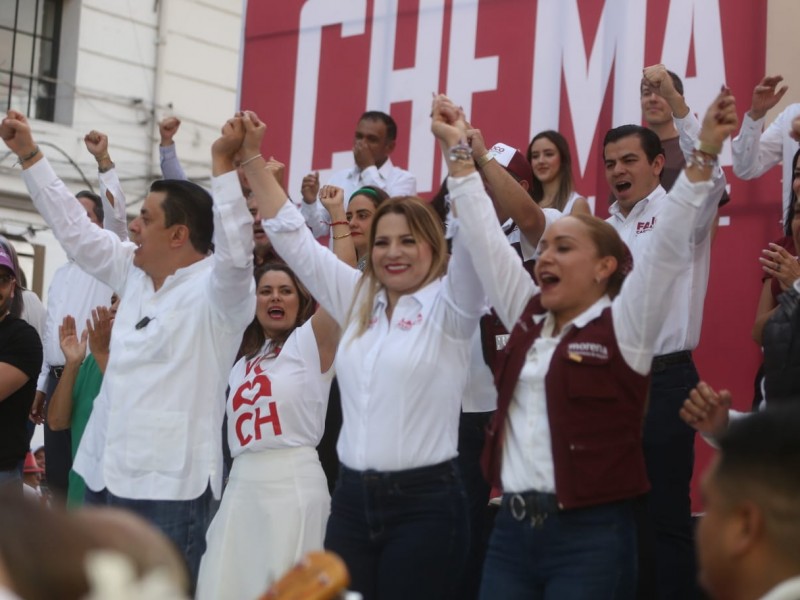 Asegura Claudia Delgadillo que echaran a los malos gobiernos