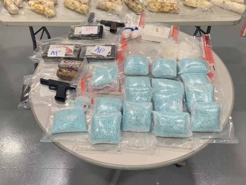 Asegura DEA en Phoenix 150 mil pastillas de fentanilo