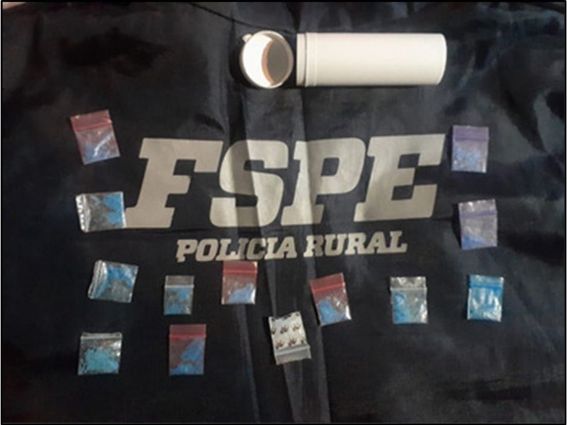 Asegura FSPE más de 35 dosis de drogas