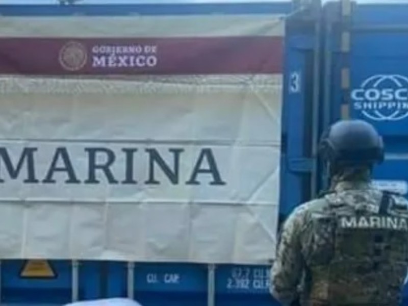 Asegura SEMAR 1,000 litros de Bromuro de Feniletilo
