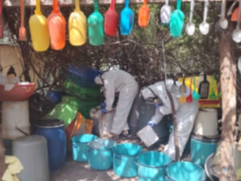 Aseguran 20 mil pastillas de fentanilo y desmantelan narcolaboratorio en Culiacán